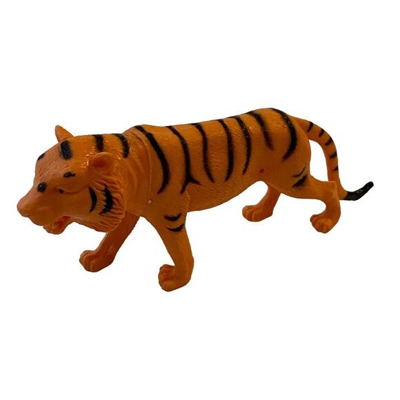 Greenbriar International Plastic Safari Animal Figurines Hippo Tiger Elephant - Picture 6 of 15